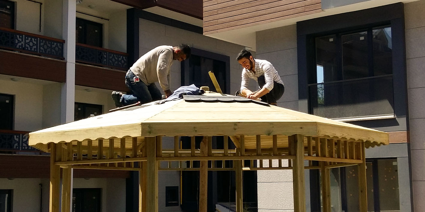 Kamelya - Pergole Montajı