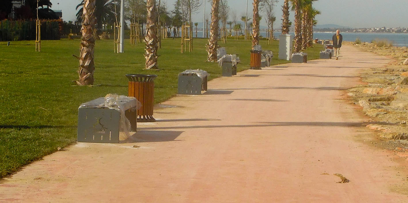 Bank ve Çöp Kovası Montajı